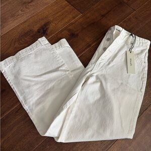 ROLLA'S Women's Cream Flare Jeans